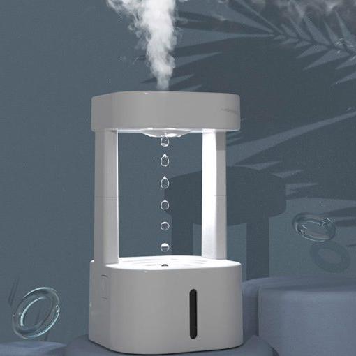 Rain Cloud Humidifier and Mushroom Night Light Diffuser