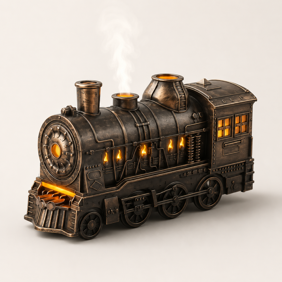 Train Humidifier 300ml with USB Power and LED Light