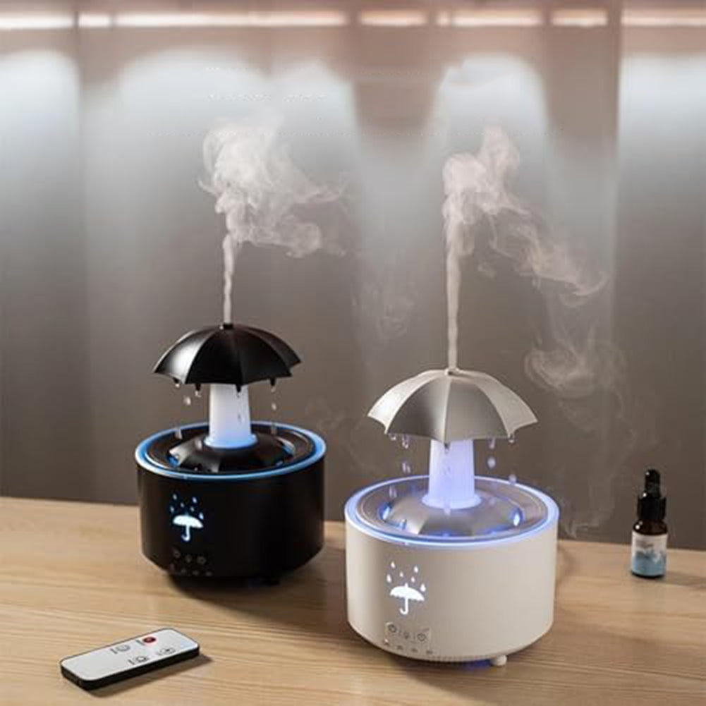 Rainfall Aromatherapy Humidifier 300ml with Remote