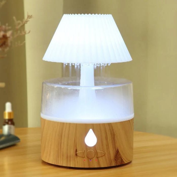 Rain Cloud Cool Mist Humidifier with USB and Night Light