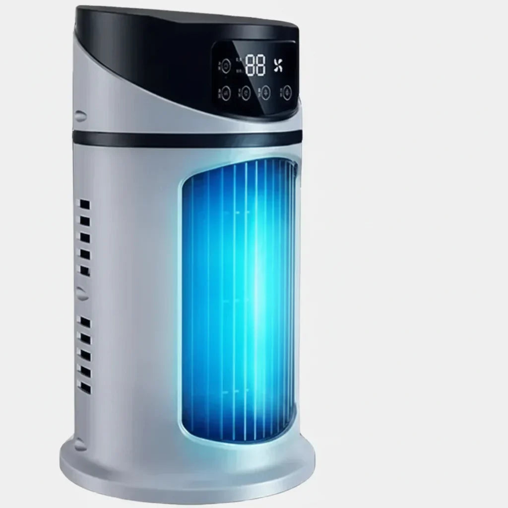 Portable Evaporative Air Cooler with Fan and Humidifier