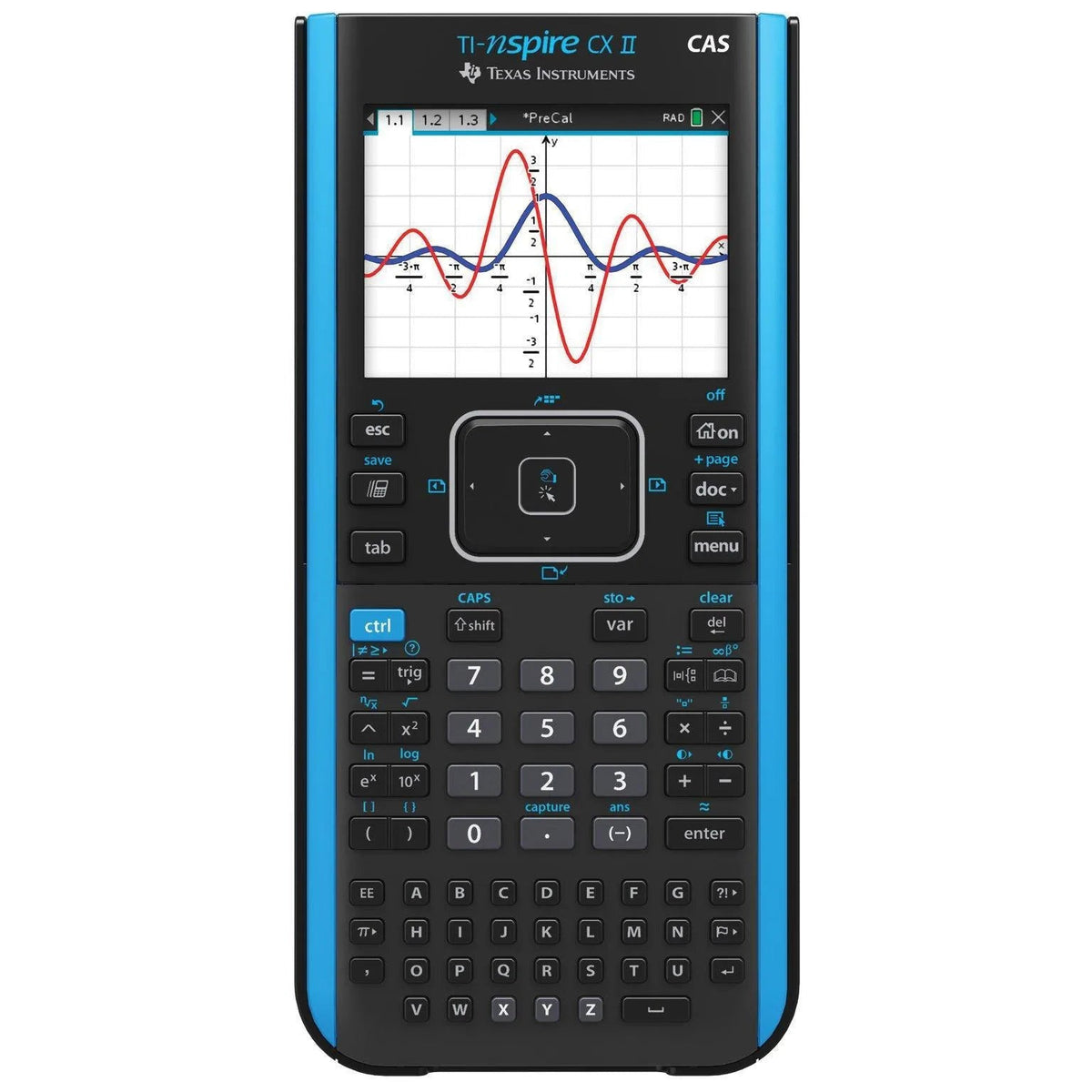 Texas Instruments TI-Nspire CX II CAS graphing calculator