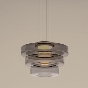 Glass Pendant Lamp | Bauhaus Style Hanging Light