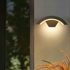 Luminária de Parede Externa Moderna | Arandela LED à Prova d'Água IP65