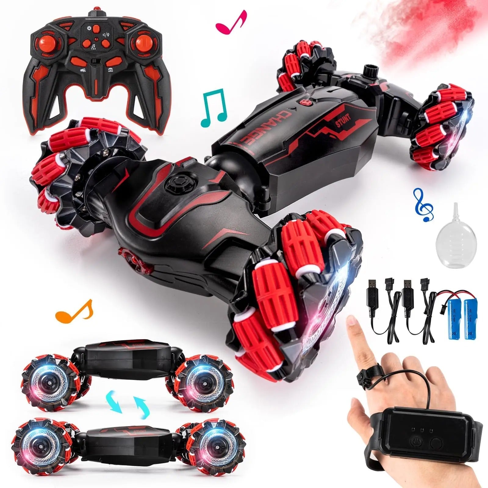 Carro com comando manual