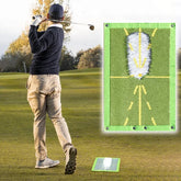 Golf Training Mat for Swing Detection Batting