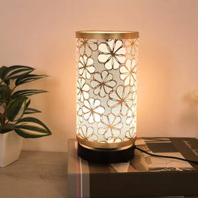 Floral USB Table Lamp | Warm Ambient Decorative Light