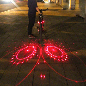 As luzes laser mais legais para ciclistas