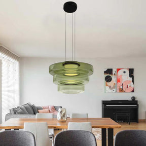 Glass Pendant Lamp | Bauhaus Style Hanging Light