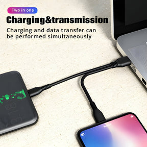 2 in 1 Charging Cable Multi USB Port