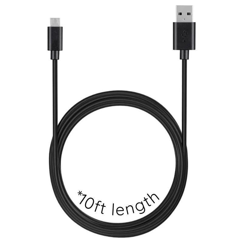 Cabo Micro USB Premium de 3 metros
