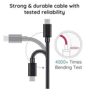 Cabo Micro USB Premium de 3 metros