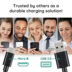 Cabo Micro USB Premium de 3 metros