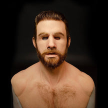 Realistic Full Face Latex Halloween Mask – Cosplay & Costume Wear