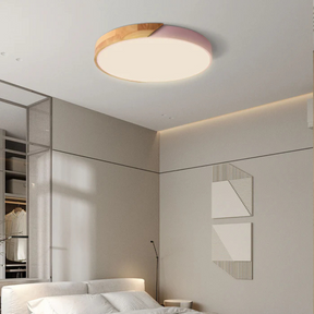 LED Ceiling Light | Modern Nordic Wooden Design