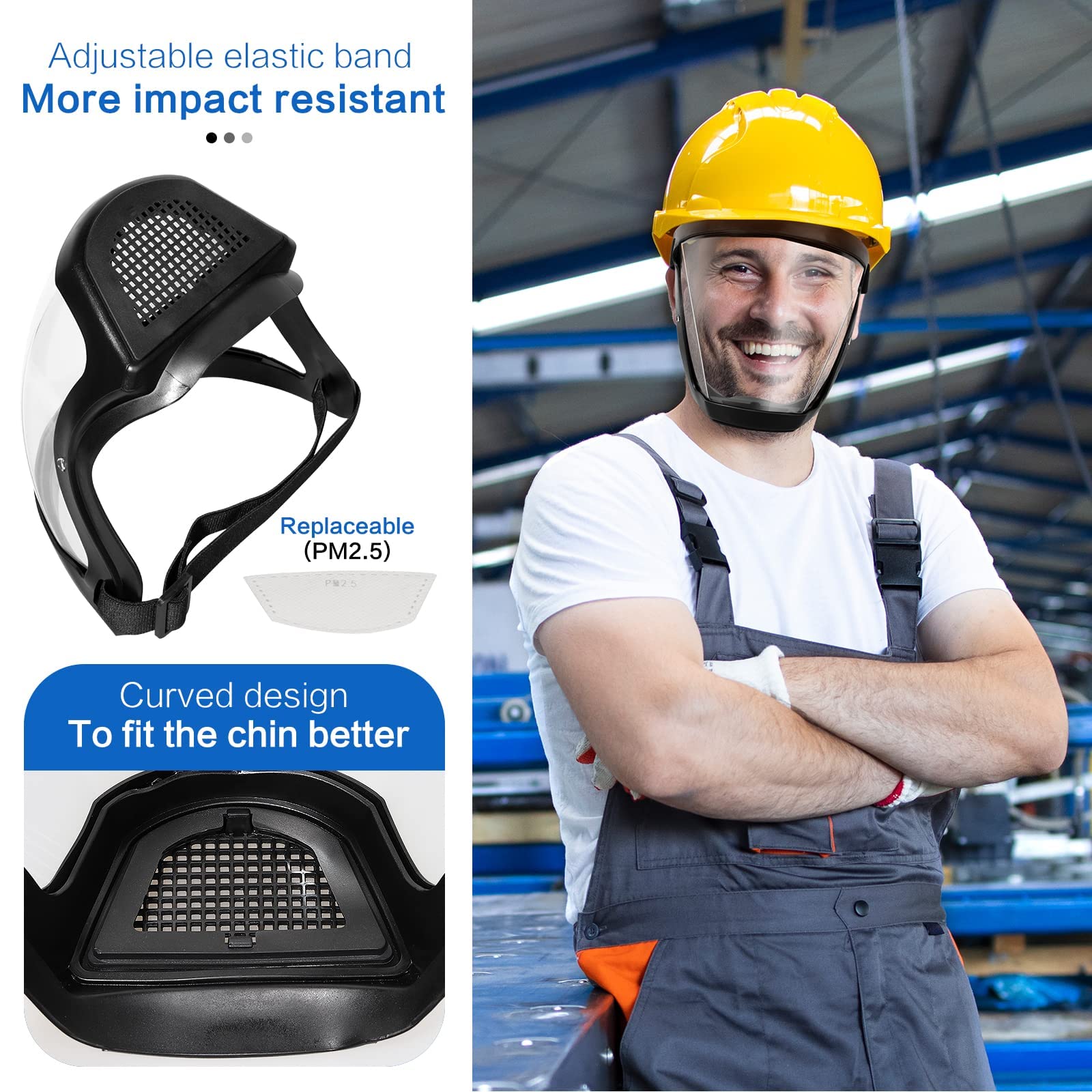 Protetor Facial Anti-embaçante Super-Protetor