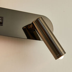 Arandela de Parede Dupla LunarBeam | Design Nórdico Moderno para Cabeceira