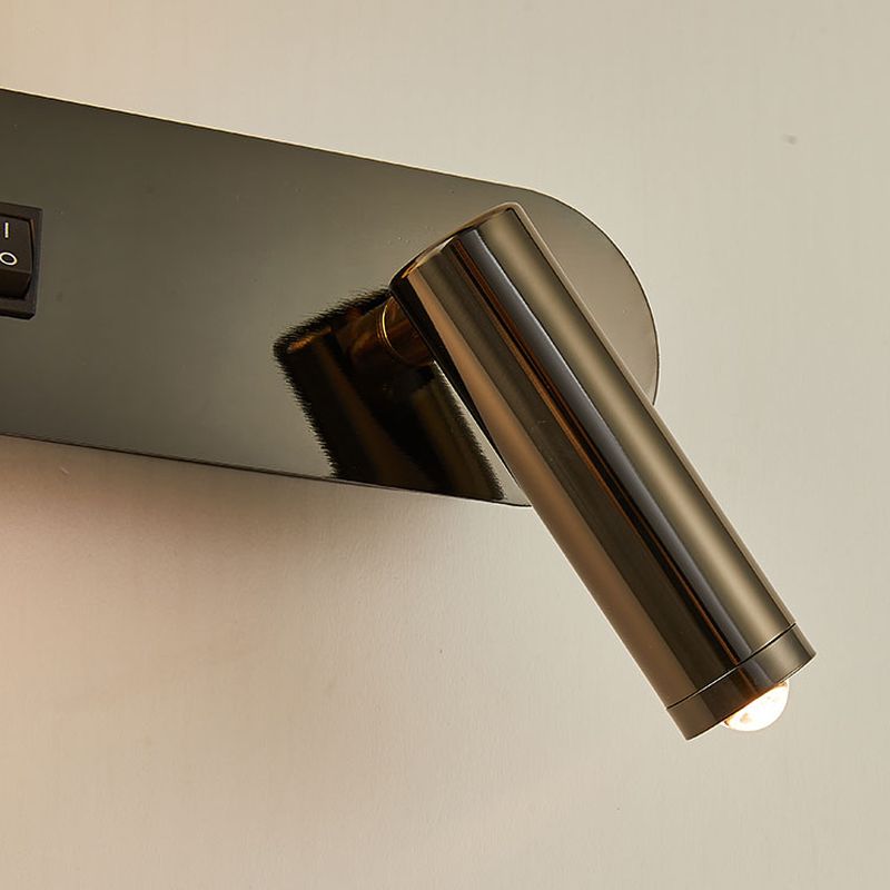 Arandela de Parede Dupla LunarBeam | Design Nórdico Moderno para Cabeceira