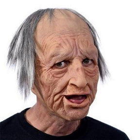 Realistic Full Face Latex Halloween Mask – Cosplay & Costume Wear