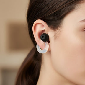 Protetores Auriculares de Silicone Reutilizáveis com Cancelamento de Ruído para Dormir