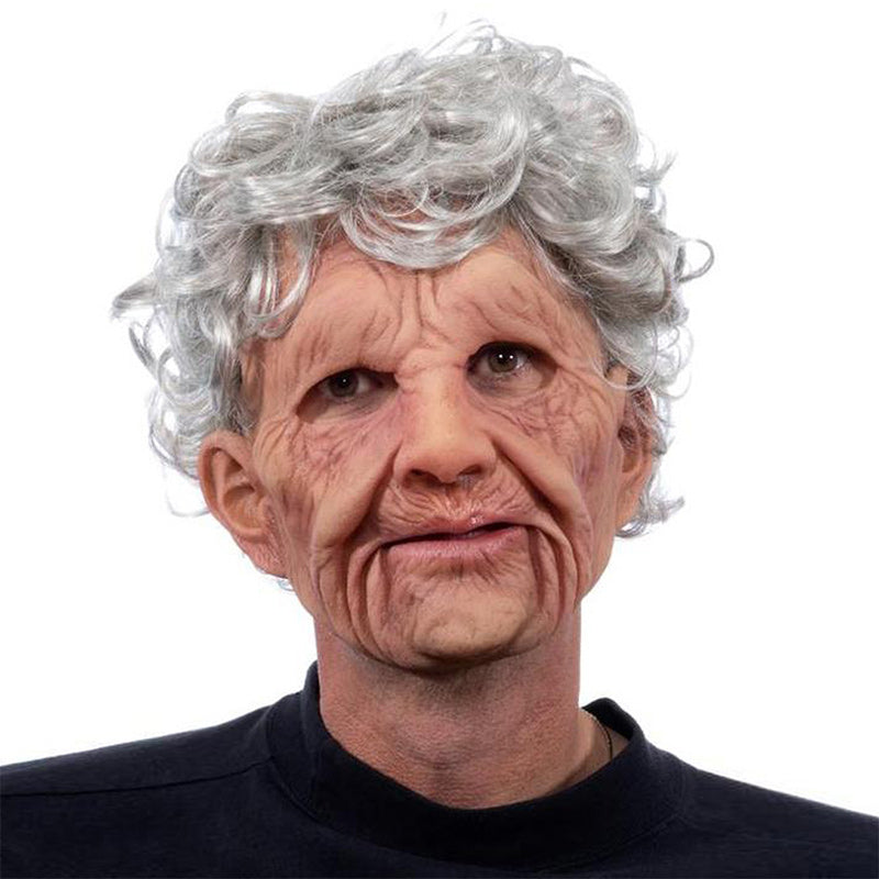 Realistic Full Face Latex Halloween Mask – Cosplay & Costume Wear
