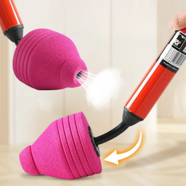 Limpador de Drenos de Alta Pressão – Sem Produtos Químicos, Desobstrui e Inclui 3 Tamanhos de Adaptador