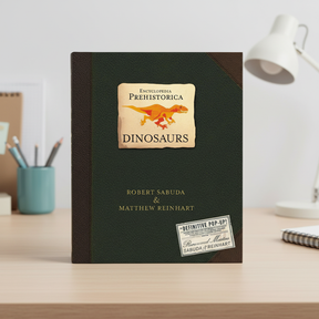 Livro 3D Pop-Up de Dinossauros – Interativo para Crianças e Adultos