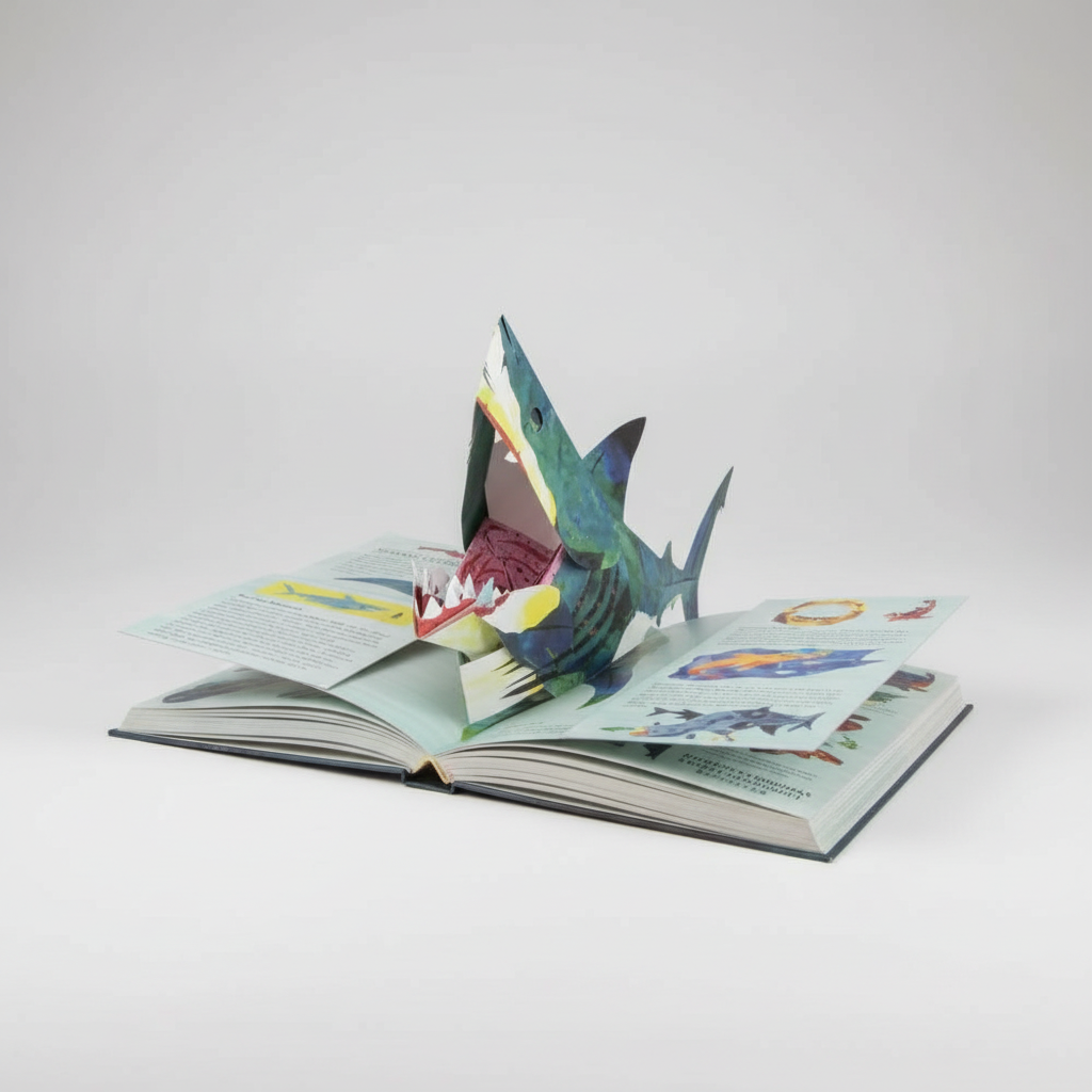 Livro 3D Pop-Up de Dinossauros – Interativo para Crianças e Adultos