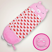 Kids' Foldable Sleeping Bag – Snoozi Animal Shape Portable & Washable