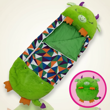 Kids' Foldable Sleeping Bag – Snoozi Animal Shape Portable & Washable