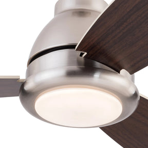 3 blade LED ceiling fan with light for bedroom