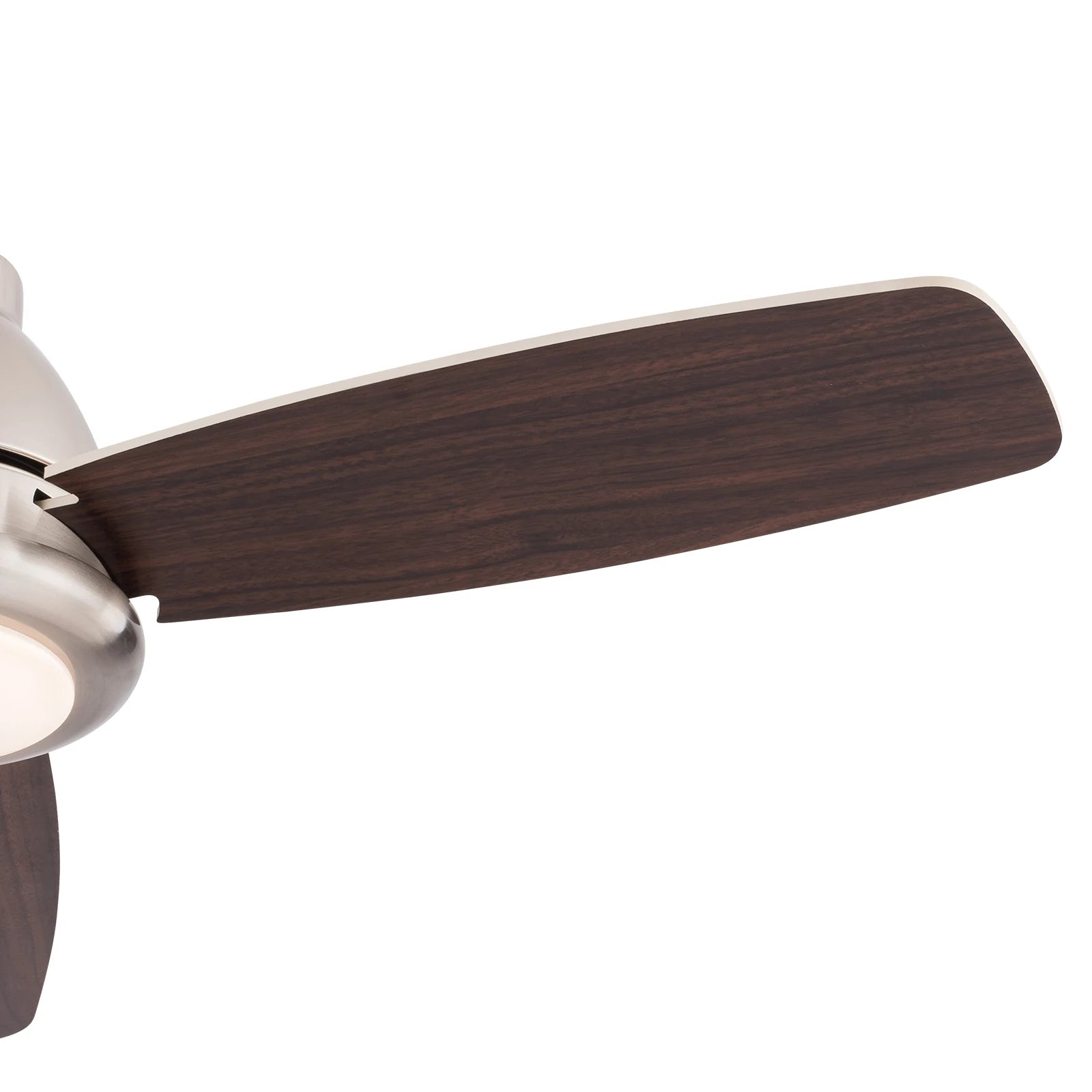 modern ceiling fan light with reversible 3 blade fan