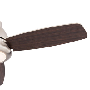 modern ceiling fan light with reversible 3 blade fan