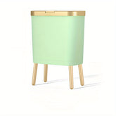 15L Modern Odour-Sealing Trash Can with Elevated Legs | Stylish Waste Bin for Kitchen, Living & Bathroom
