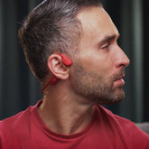 Novos Fones de Ouvido de Condução Óssea à Prova d'Água Estéreo Bluetooth Sem Fio