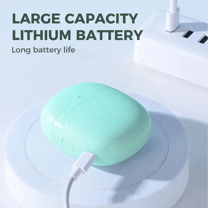 Cortador de Unhas Elétrico, Manicure com Aparo e Polimento Automático