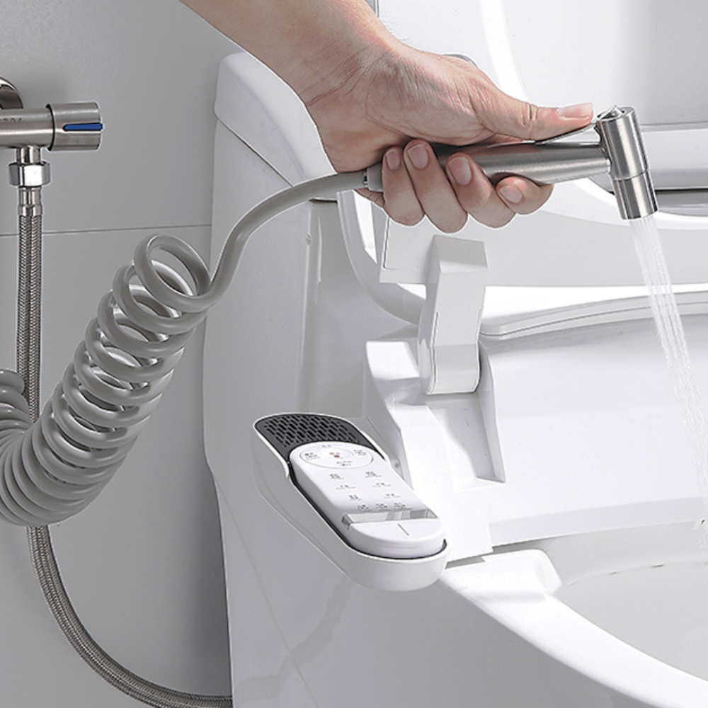 Ducha Higiênica Portátil de Alta Pressão com Autolimpeza