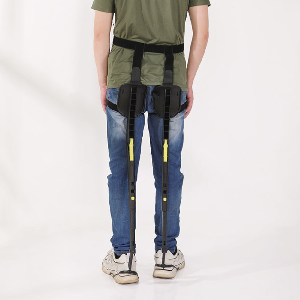 Cadeira Dobrável de Esportes ao Ar Livre com Exoesqueleto Portátil Vestível