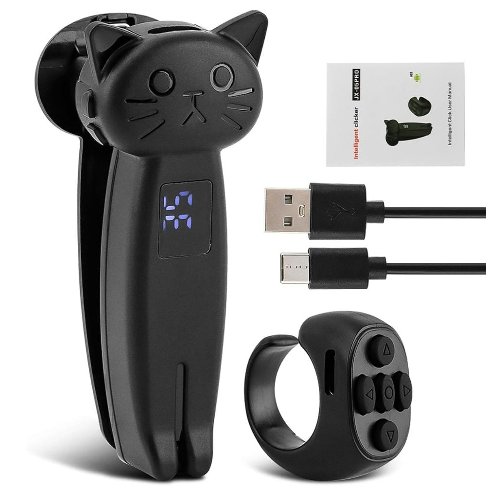 Hands-Free Bluetooth Page Turner for E-Readers & Tablets