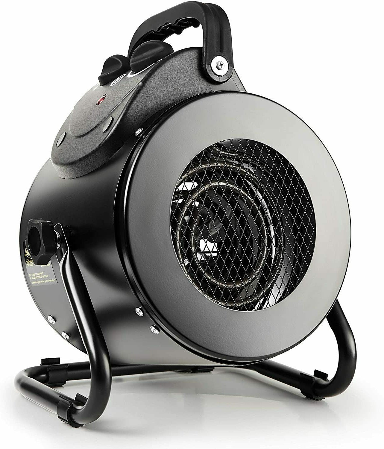 Aquecedor Elétrico com Ventilador para Estufa, Tenda de Cultivo e Local de Trabalho, Aquecimento Rápido IPX4