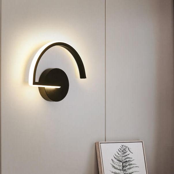 Arandela de LED Curves Line | Design Minimalista Moderno em Arco