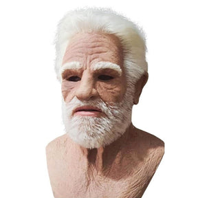 Realistic Full Face Latex Halloween Mask – 33 Character Designs, Full-Head Fit & Reusable