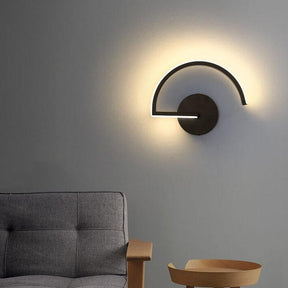 Arandela de LED Curves Line | Design Minimalista Moderno em Arco