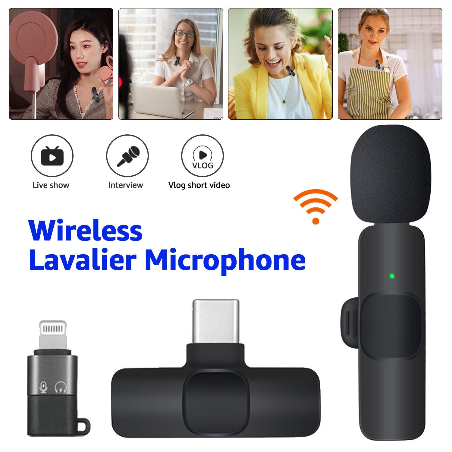 Microfone de lapela