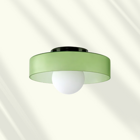 Luminária de Teto LED Moderna | Lustre de Sobrepor Estiloso