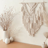 Bohemian Macrame Wall Hanging | Handcrafted Woven Tapestry