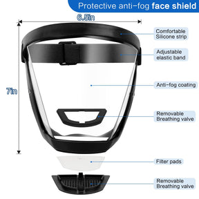 Protetor Facial Anti-embaçante Super-Protetor