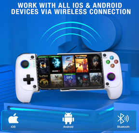 Controle Sem Fio para Jogos Mobile para iPhone/Android