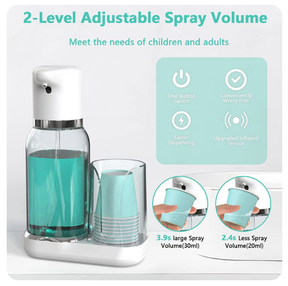 Dispensador Automático de Enxaguante Bucal