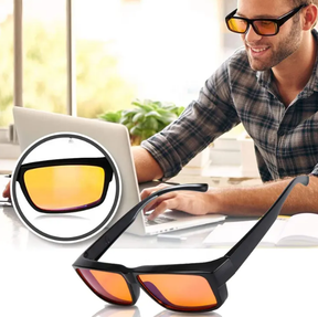 Óculos Gamer com Bloqueio de Luz Azul para Tela de Computador